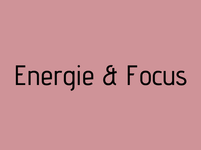 energie en focus