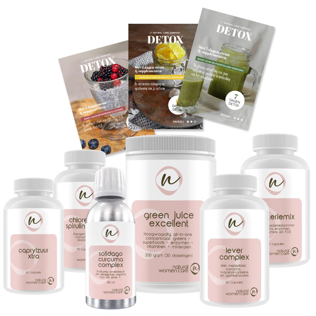 Detox kuren – Niveau 1, 2 en 3
