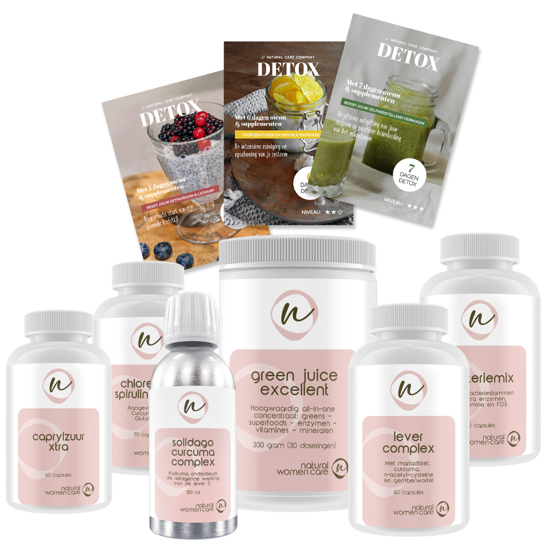 Detox kuren – Niveau 1, 2 en 3