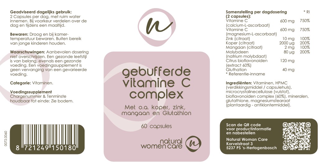 Gebufferde Vitamine C Complex - Afbeelding 3